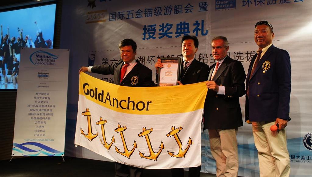 Chinese marinas awarded International Gold Anchor Status
